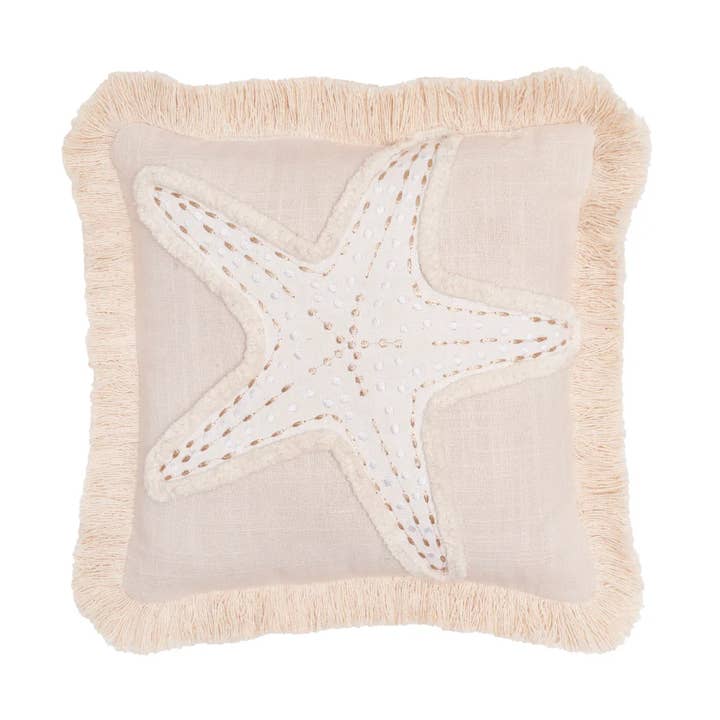 C&F Home - Wholesale Throw/Decorative Pillow - Coastal Golden Coast Starfish Throw Pillow0