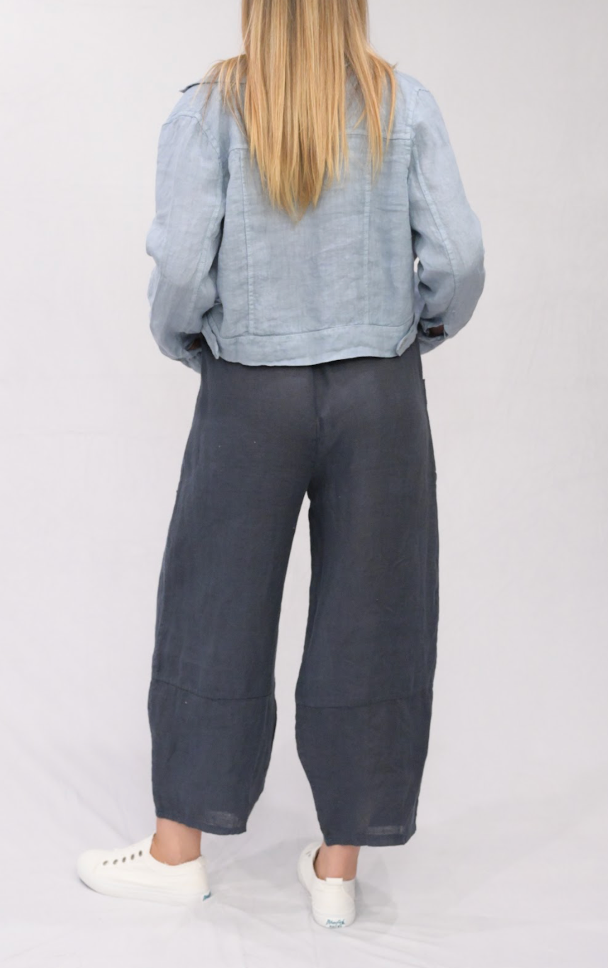 Merci Marie - Wholesale Pants - Women's - Linen Barrel Pants22