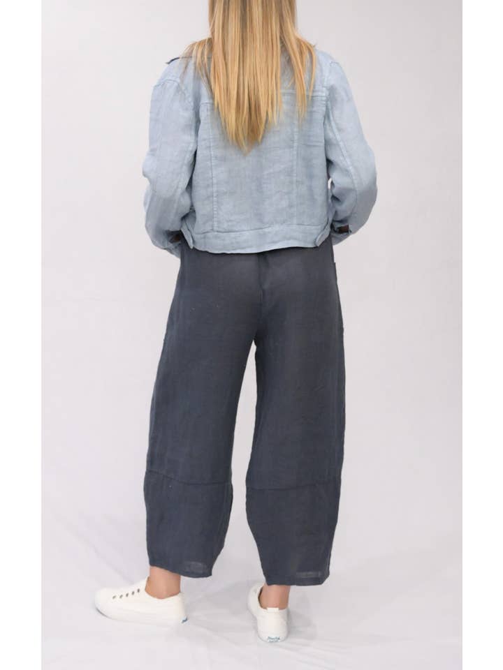 Merci Marie - Wholesale Pants - Women's - Linen Barrel Pants22