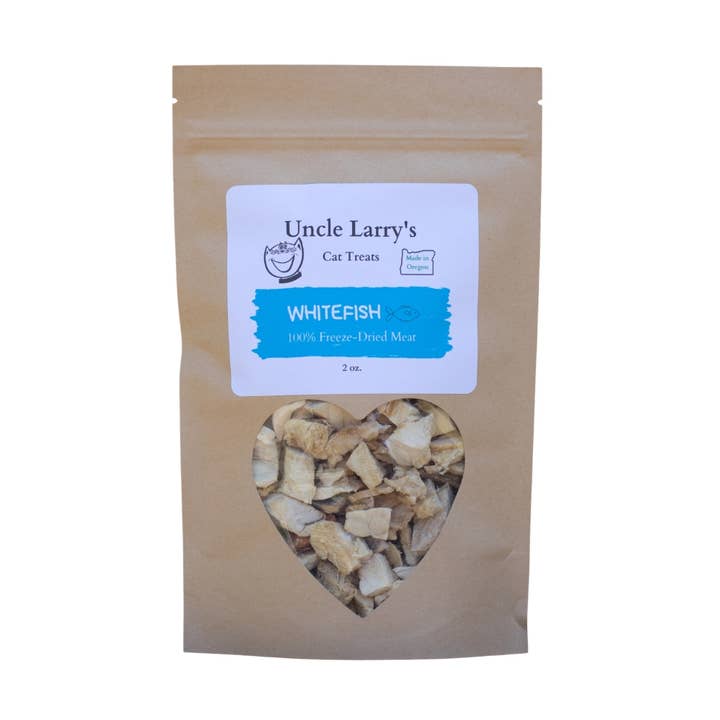100% Whitefish 2oz (for Cats) for wholesale by Uncle Larry's Treats