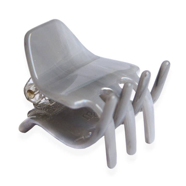 Plastic-free Hairclaw | Hair Clip Small | Grey | Gray for wholesale by Maisonette