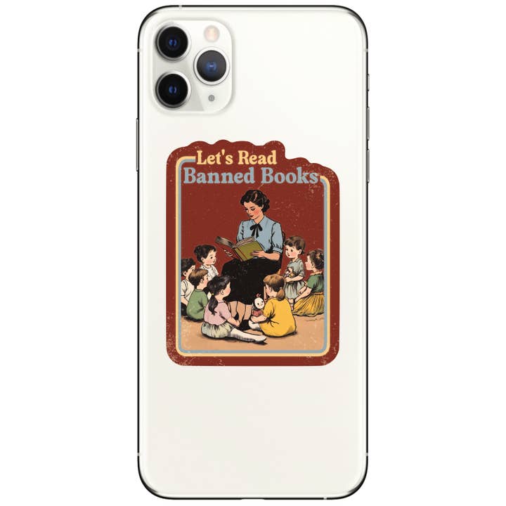 Juju and Moxie - Wholesale Phone & Laptop Stickers - Book Politics Schools Library High Quality Vinyl Sticker4