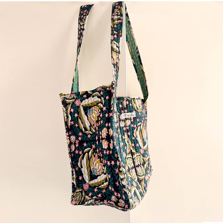 Handker Bandanas - Wholesale Tote Bag - Women's - Betty Quilted Tote4
