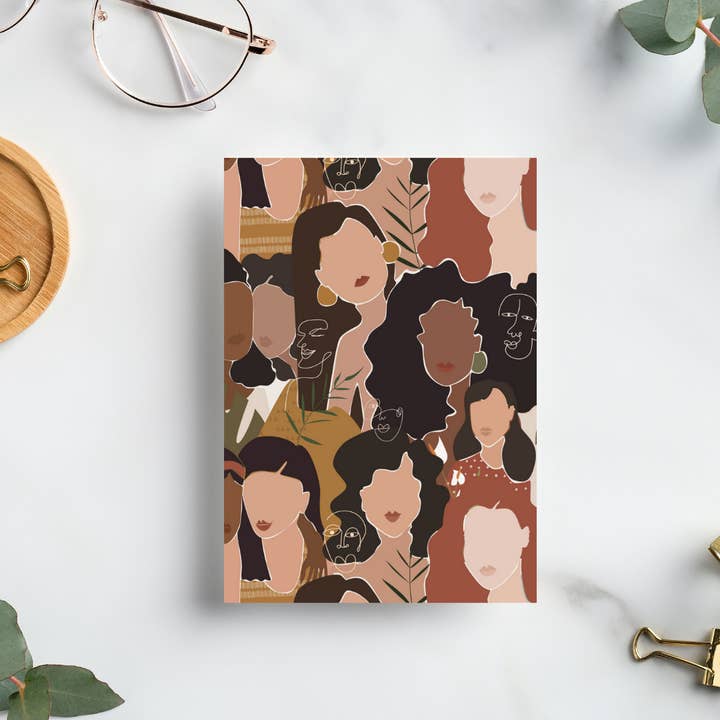 Zella & Co. - Wholesale Journal/Diary - Diverse Women Lined Journal