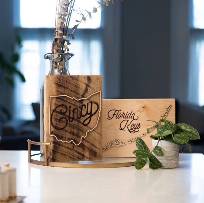 Grainwell - Wholesale Plaque - Hard Wood City Script Plaque