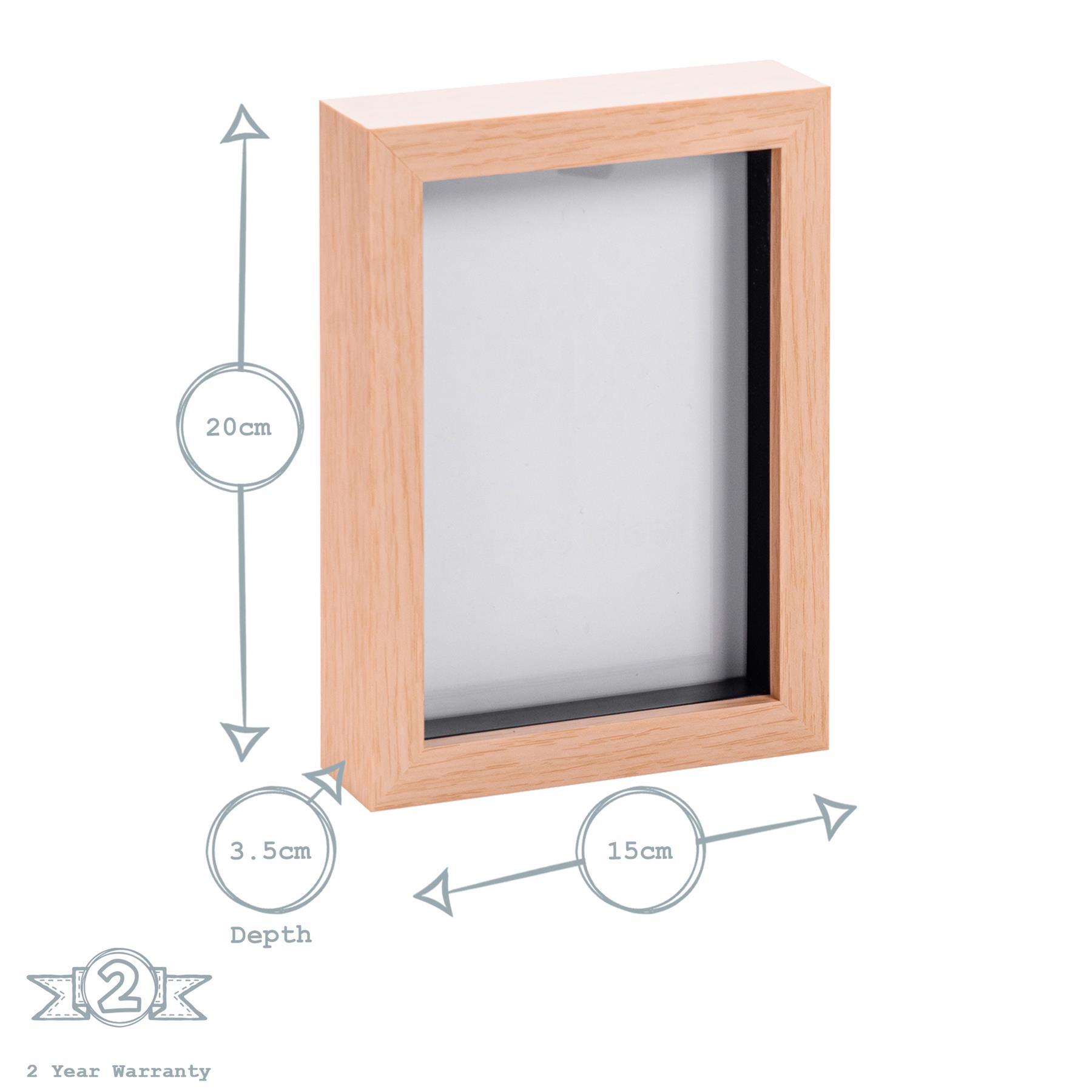 Rinkit Ltd – Engroshandel Billedramme – Nicola Spring Box Fotoramme - 5x7 - Lys Træ6