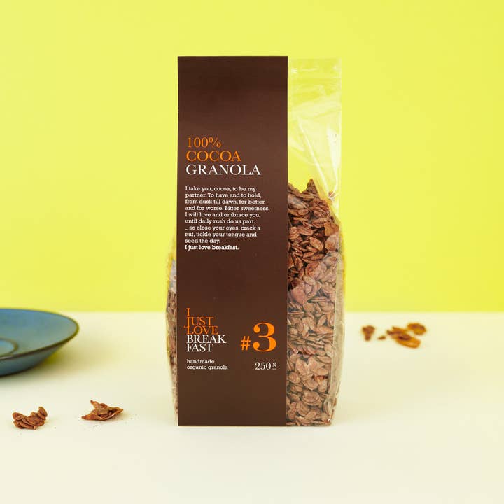#3 Cacao Granola 250g voor wholesale door i just love breakfast