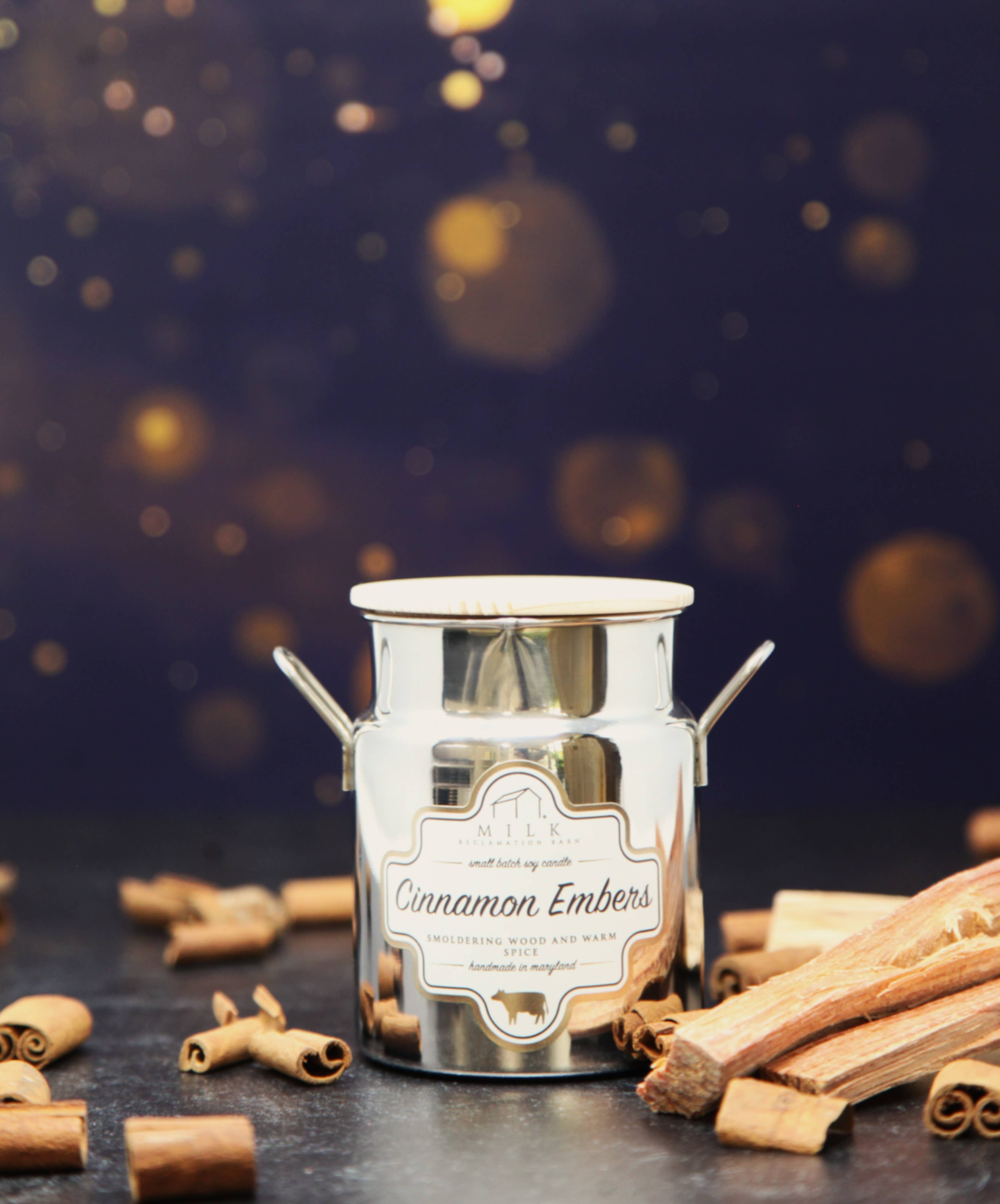 Milk Reclamation Barn - Wholesale Jar/Filled Candle - Stainless Milk Churn Candle - 12.5 oz70