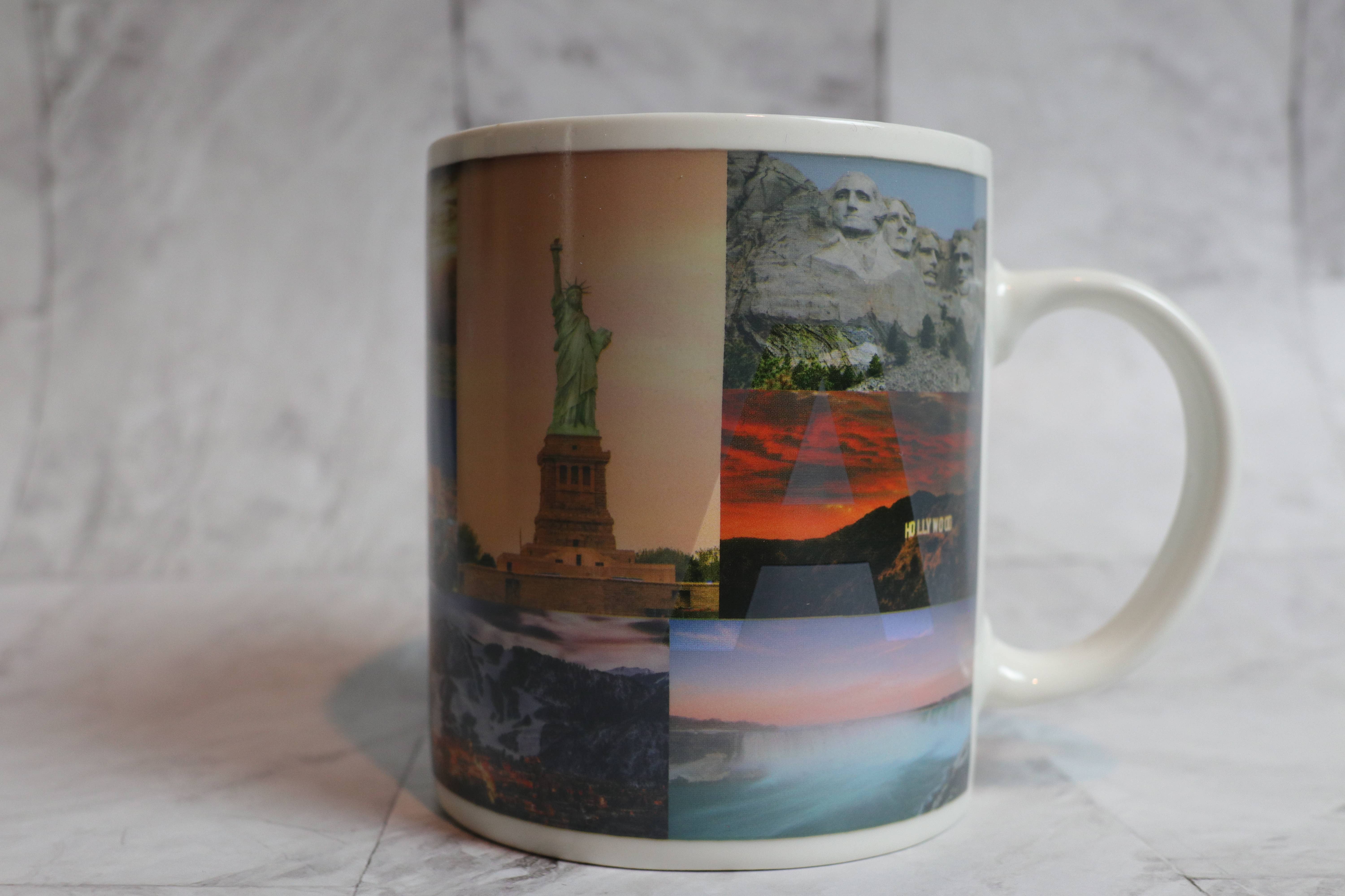 Sunkiss – Caneca por atacado – Caneca de café com mudança de cor do país dos EUA8