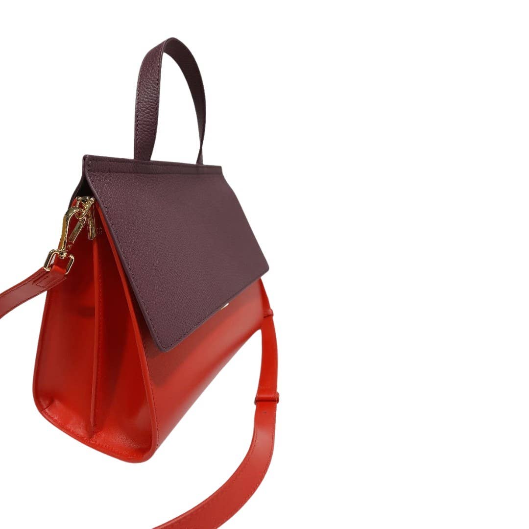 M84U - Wholesale Top Handle Bag - Women's - New!
            Mrs. Maisel Bag 2021 red-purple3