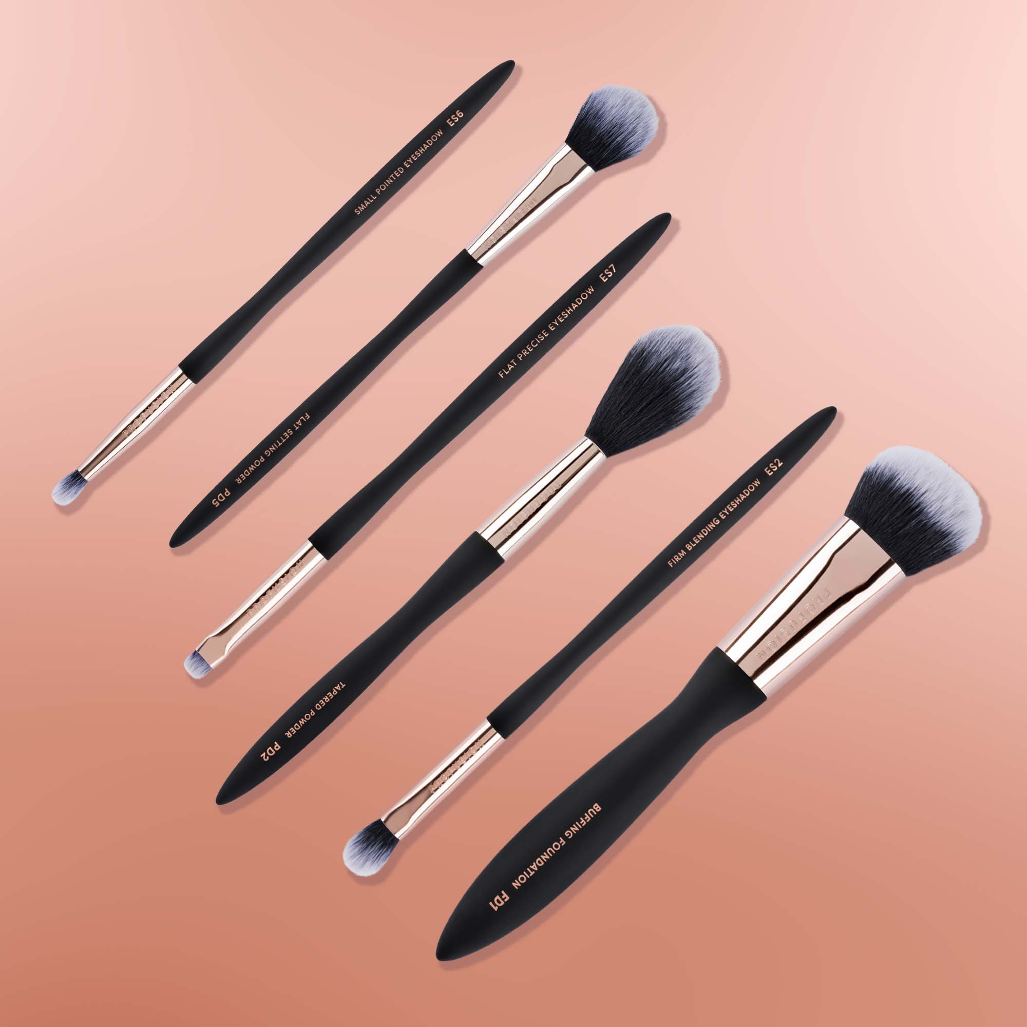 VIAI Beauty - Wholesale Makeup Brush Set - Artistry Eye Essentials | 3-pc Artistry Eye Brush Set1