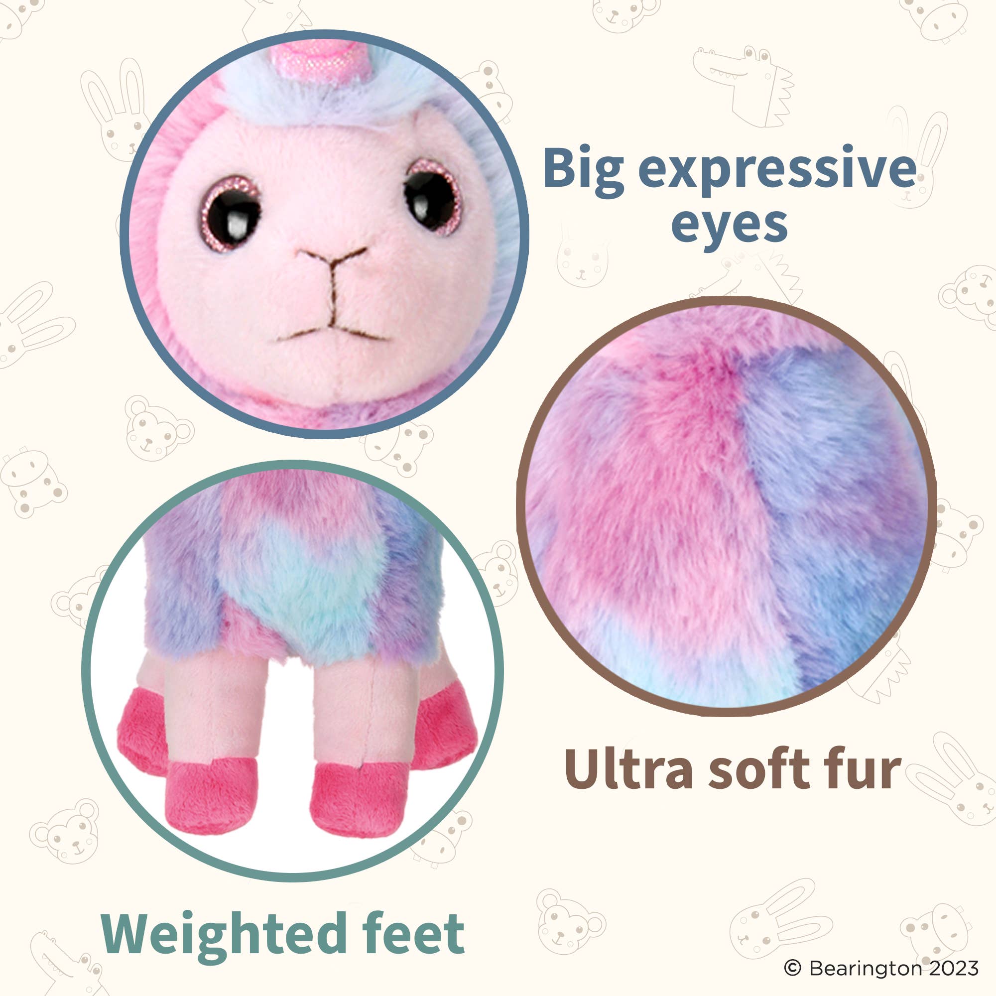 Bearington Collection - Wholesale Stuffed/Plush Toy - Kids & Baby - Lil' Luna the Llamacorn5