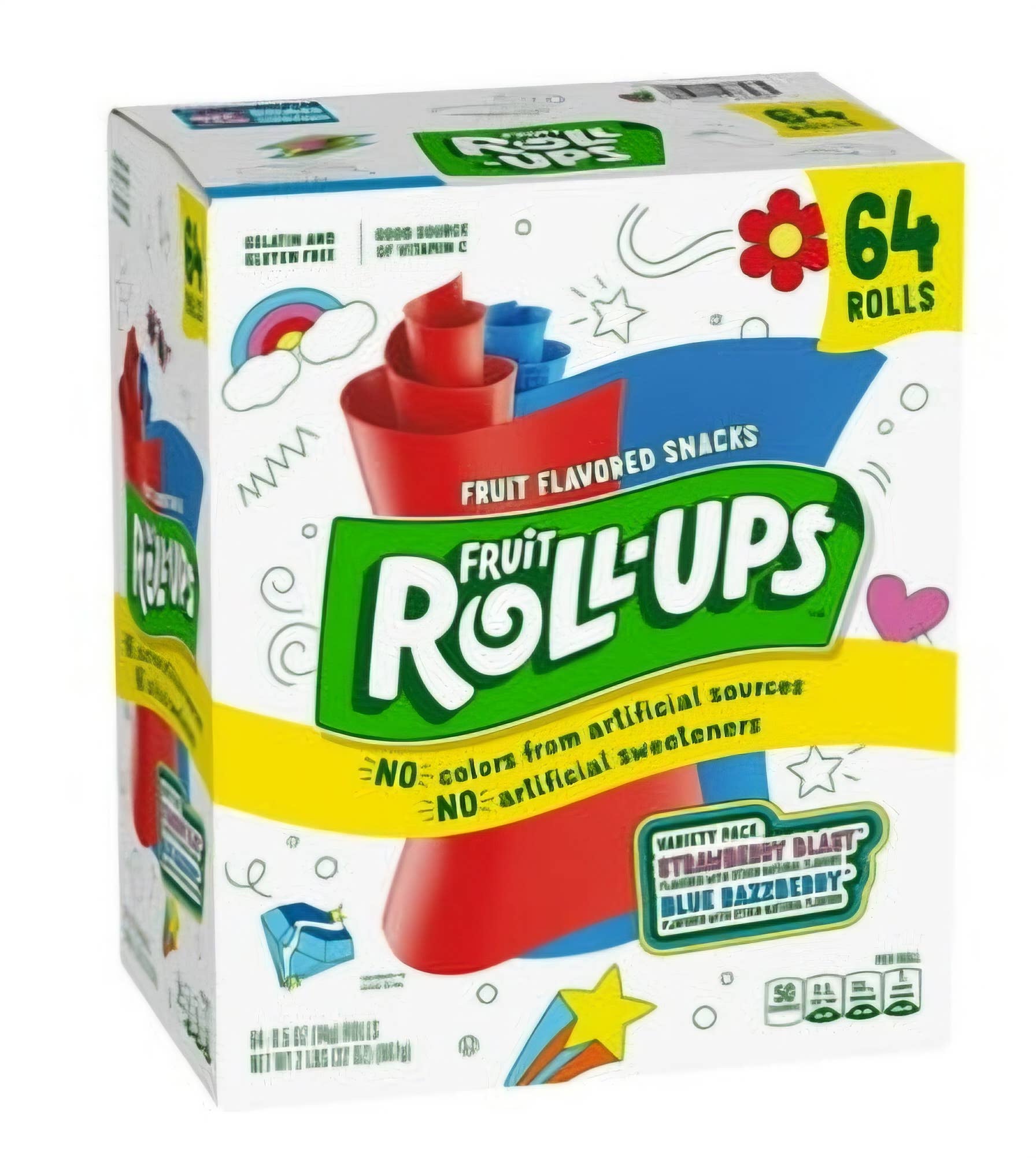 Majestic Wholesale - Wholesale Fruit Snacks - Fruit Roll-Ups Variety 64ct Case | Priced Per Bag
0