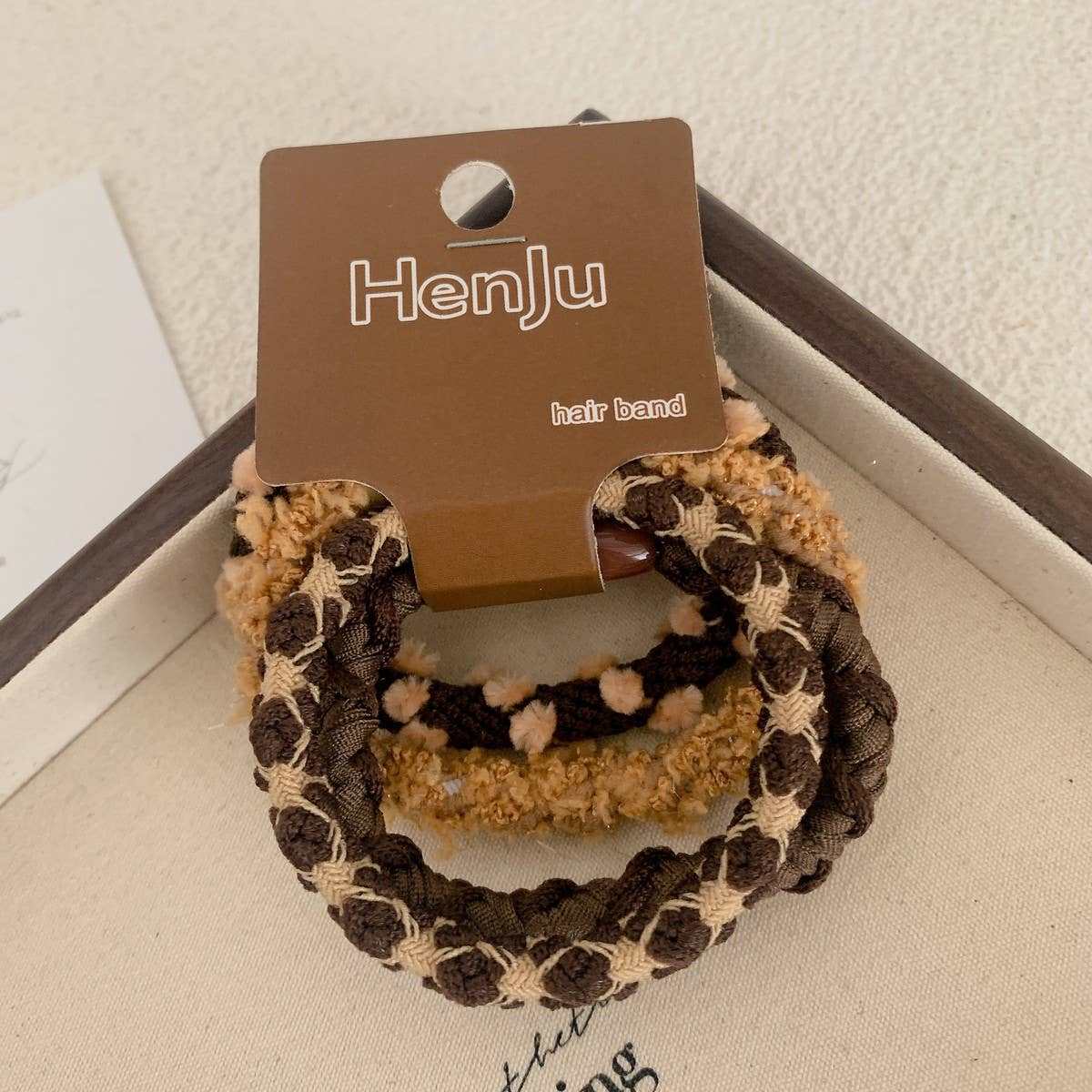 ACCITY - Wholesale Hair Tie - SOFT, ELASTIC AND SIMPLE HAIR TIES_CWAHA071292