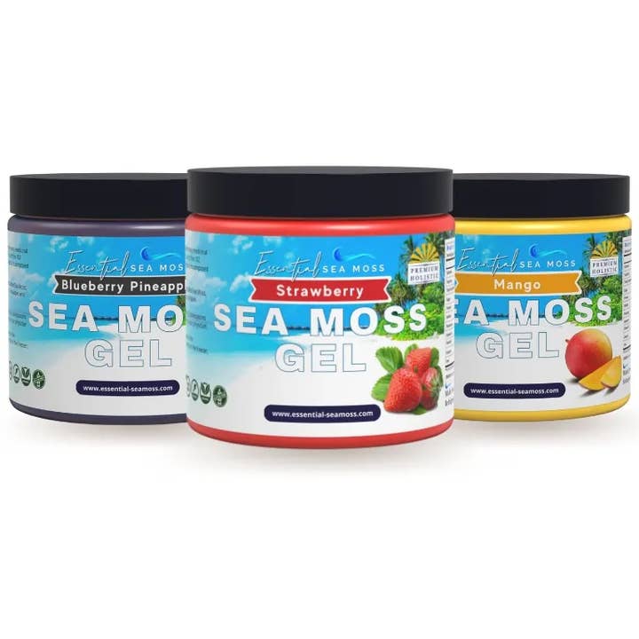 Shop Essential Moss - Wholesale Oral Supplement/Vitamin - Fruit Infused Sea Moss Gel