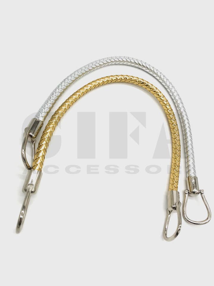 Asa tubular trenzada laminada con enganche para venta al por mayor de Gifa Accessori