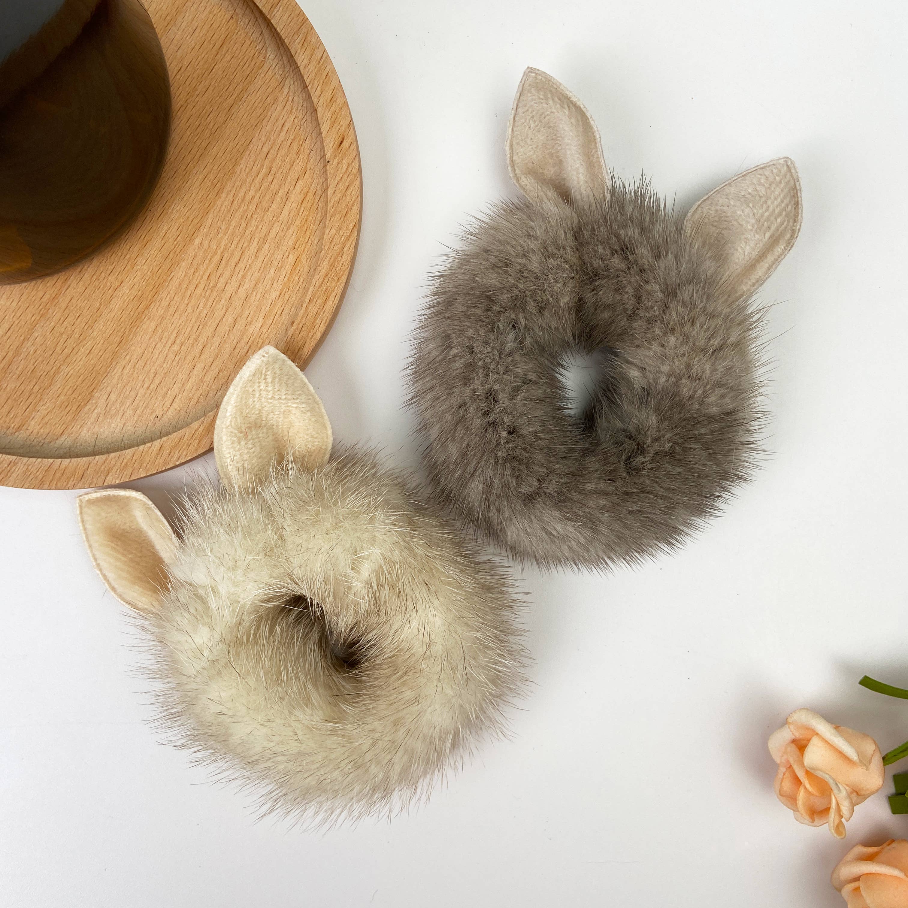 SoapElenGlen - Wholesale Hair Tie - Mink Fur Cute Hair Tie7