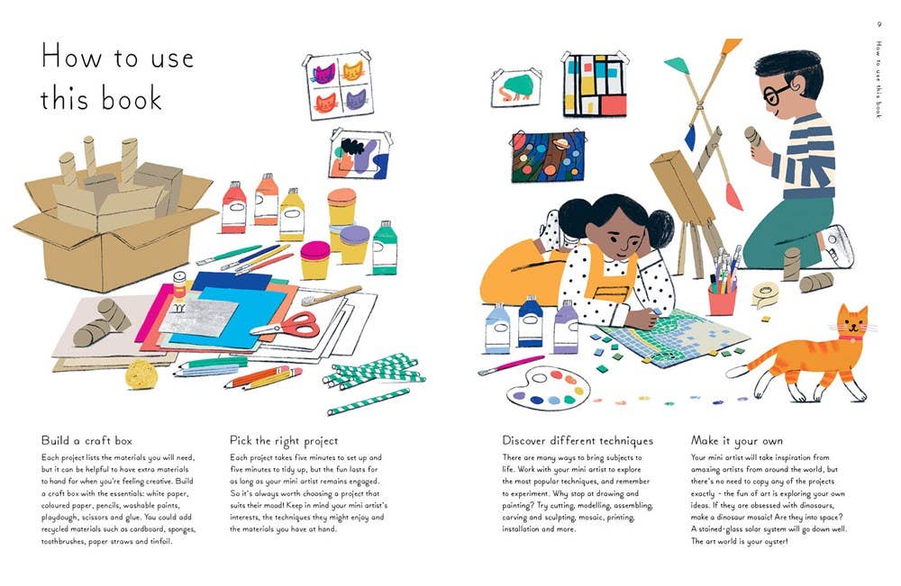 W. W. Norton - Wholesale Coloring & Activity Book - Kids & Baby - Mini Artists3