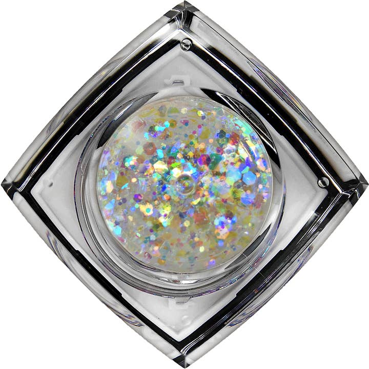 Opal Unicorn Bolt Balm Chunky Glitter Gel for wholesale by Elektra Cosmetics