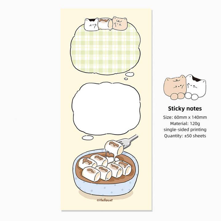 Hello Claws Limited - Wholesale Notepad - Hello Cat | Cookie Memo Note Pad5