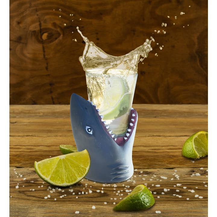 Cota Global - Wholesale Shot Glass - Cool Animal Head Shot Glass - Shark4