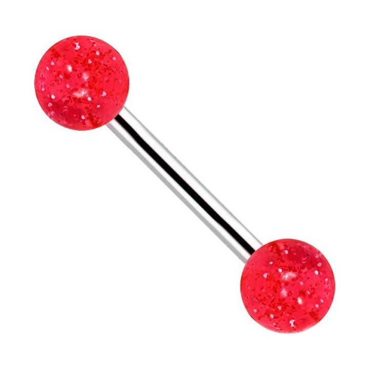 CRAVE BODY JEWELRY - Wholesale Tongue Ring - GLOW IN THE DARK 316L SURGICAL STEEL BARBELL-BB27