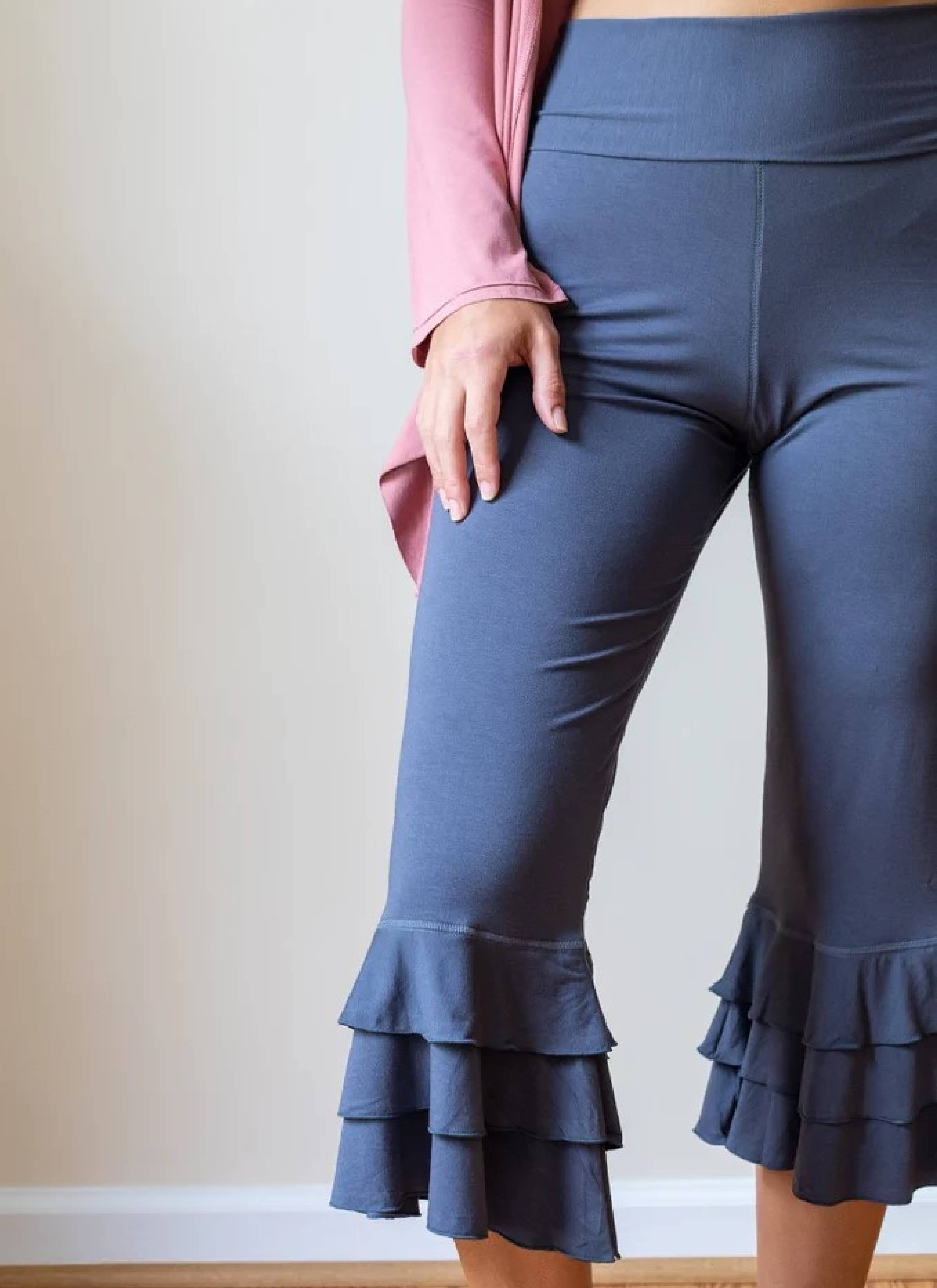 Paramita Designs - Wholesale Pants - Women's - Darlene Ruffle Pants2