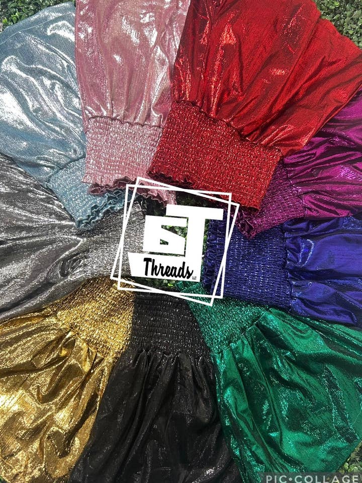 6j Threads LLC - Wholesale Shorts - Women's - Metallic Shorts....WHOLESALE