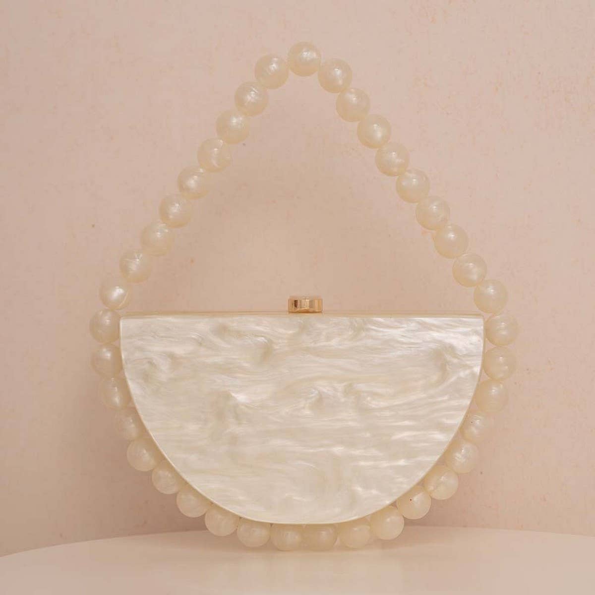 ACCITY - Wholesale Clutch Bag - Women's - Pearl Leopard Acrylic Tortoiseshell Evening Bag_CUAB005980