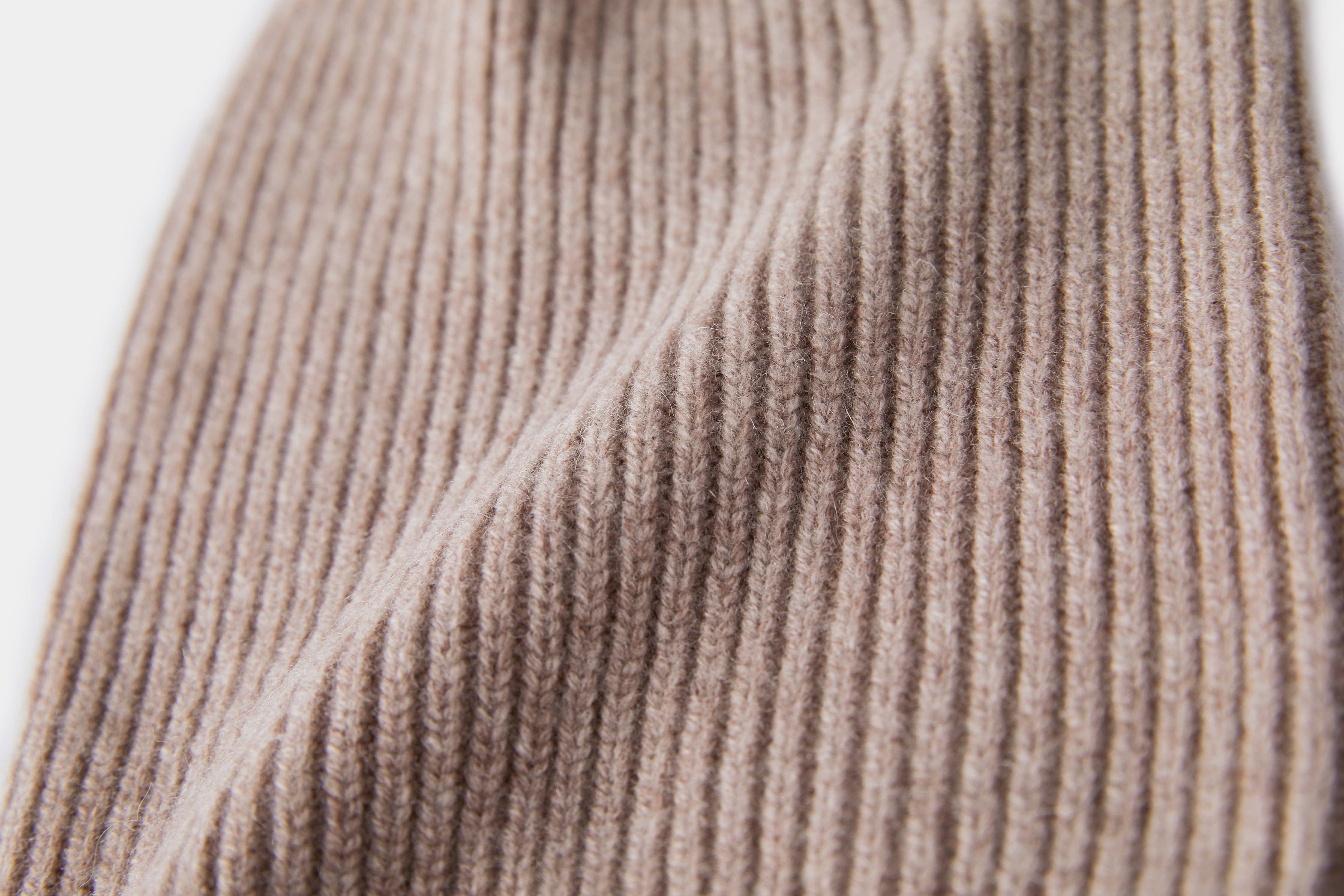 Farina d'avena Cappello unisex in lana cashmere in vendita all'ingrosso su Faire1