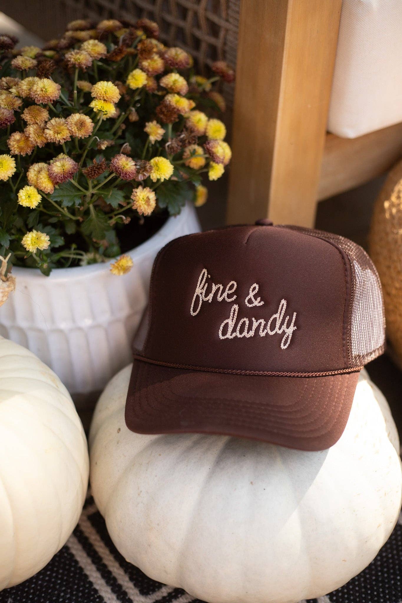 Hartland Goods - Wholesale Trucker Hat - Women's - FINE AND DANDY HAT0