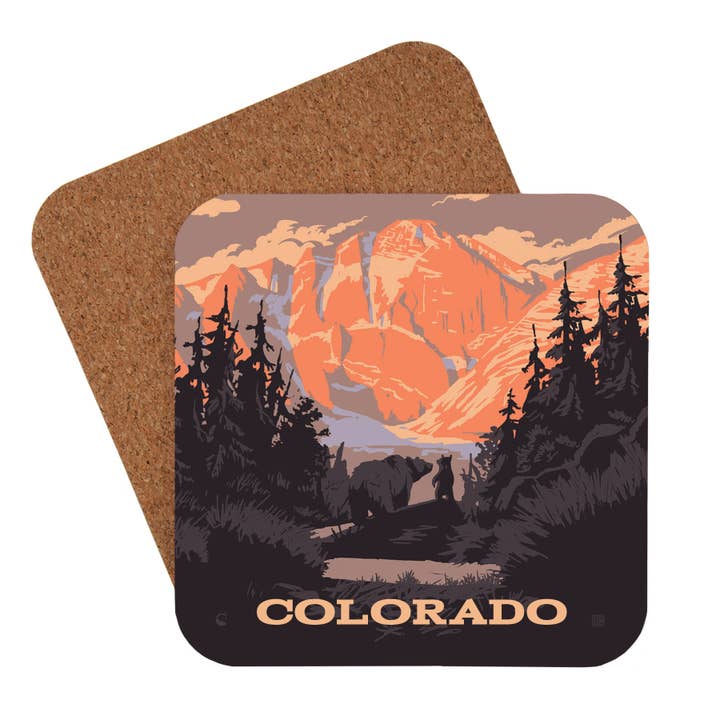 Tourist Courts - Wholesale Coasters - Colorado Bear Family Coaster