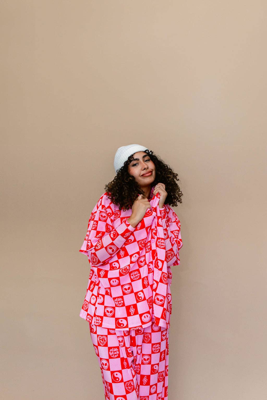 Taby Originals – Engroshandel Top- og buksesæt (IKKE Loungewear) - Dame – TABY ORIGINAL: Tjek dig selv, før du ødelægger dig selv sæt34