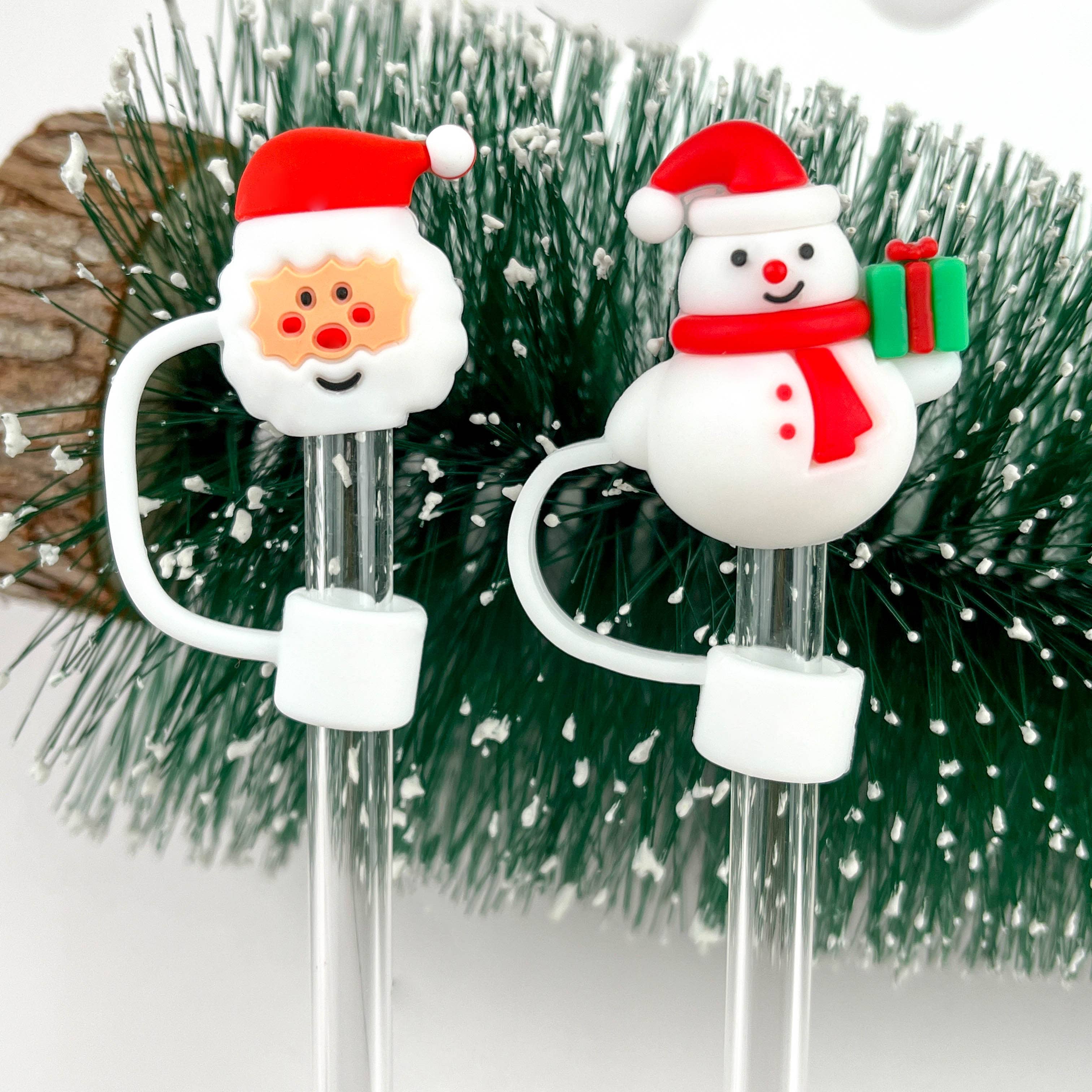 SoapElenGlen - Wholesale Kan - Strotopper voor sneeuwpop, hoes met kerststro7