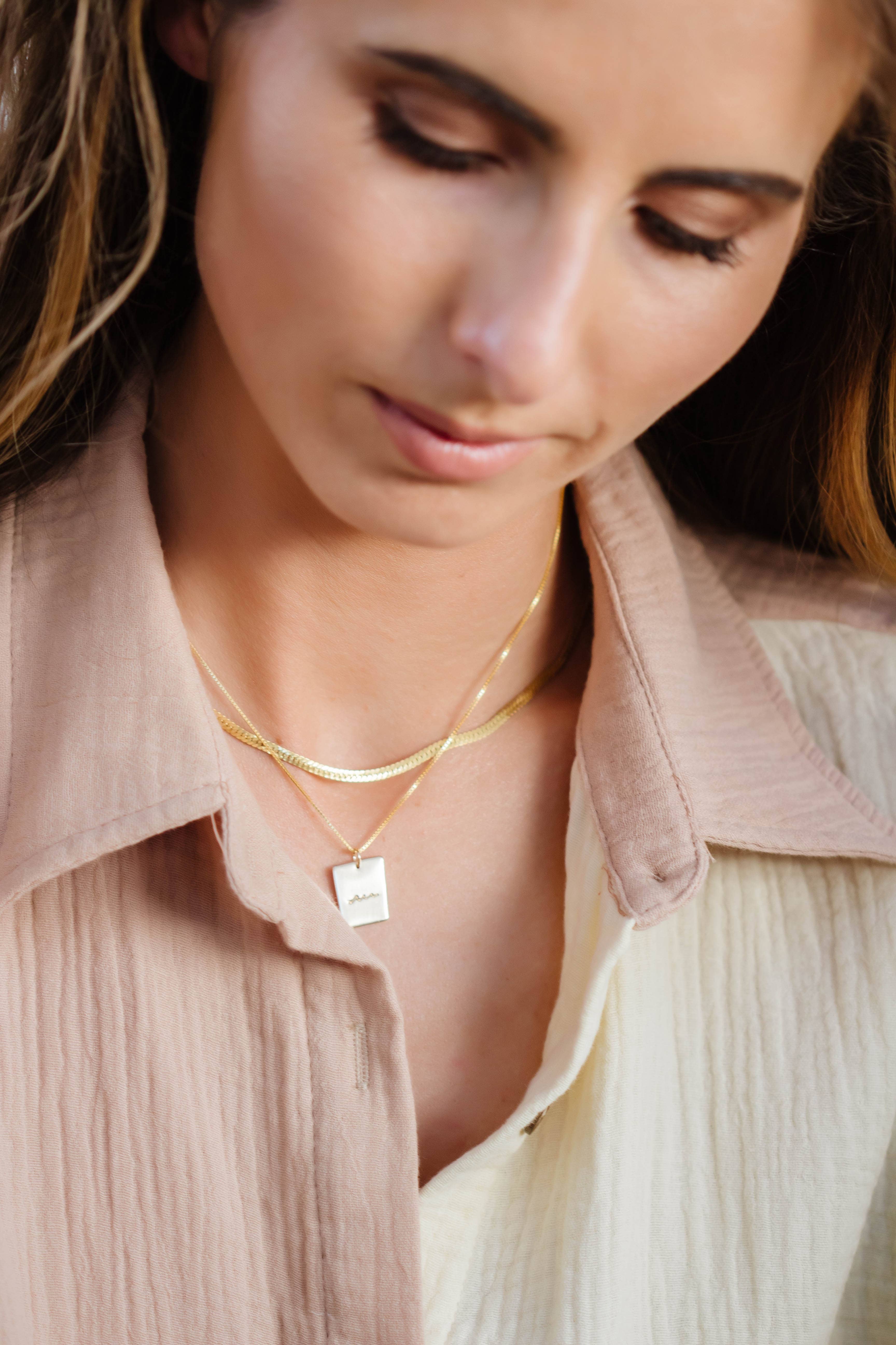 Everly Made - Wholesale Pendant/Charm Necklace - waves necklace3