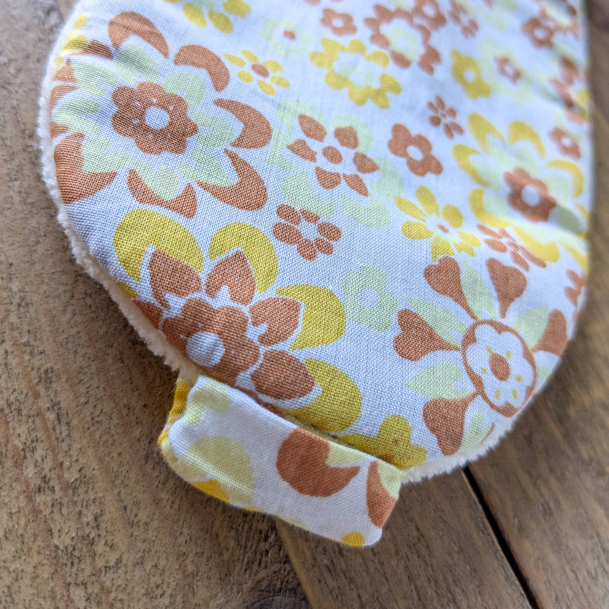 Shakti.ism - Wholesale Sleep/Eye Mask - Nepali cotton velvet sleep masks with floral design, yellow2