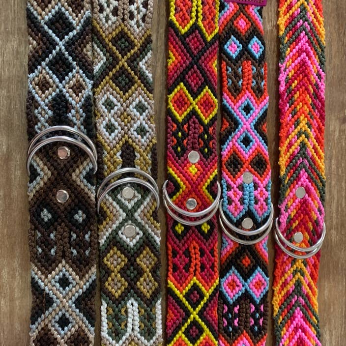 2 kragar L Tjock Flätad Wild L1 och L2 för wholesale av AzztecaCollars