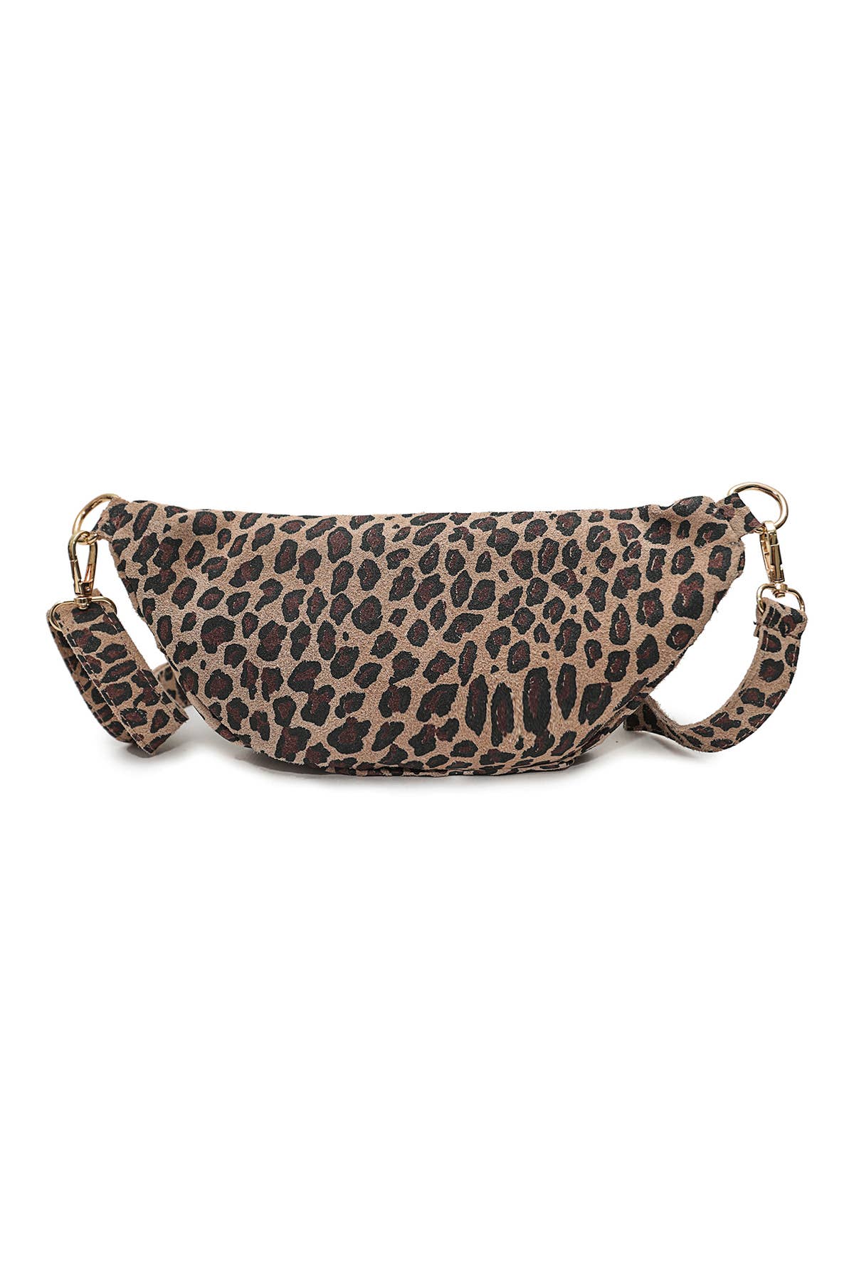 Cherry Paris – wholesale Midjeväska - Dam – NELLY LEOPARD midjeväska i leopardmönstrad mocka - 4061B8