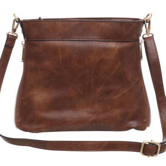 Bessie London - Venta al por mayor Bandolera - Mujer - BANDOLERA CON DOBLE BOLSILLO FRONTAL CON CREMALLERA13