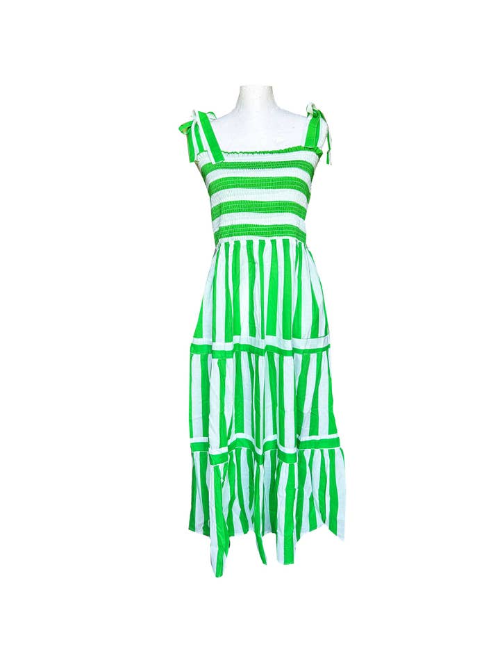 Rosehip Design - Wholesale Dress - Women's - Tropez Sundress - Verde5