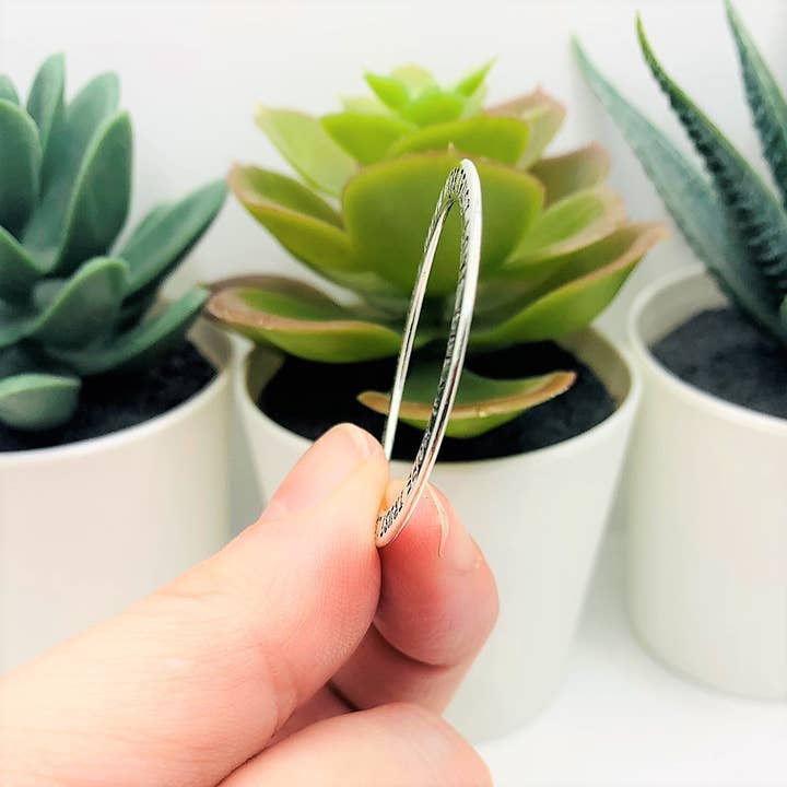 Guerrilla Charm - Wholesale Individual Charm/Pendant - Dream Hope Trust Love Affirmation Circle Connector Charms, 36x36mm2