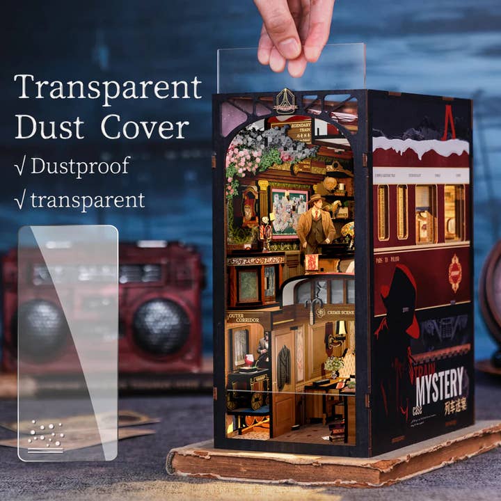 VCL CORP - Wholesale DIY Craft Kit - Mystery Train Case - Book Nook CUTEBEE1