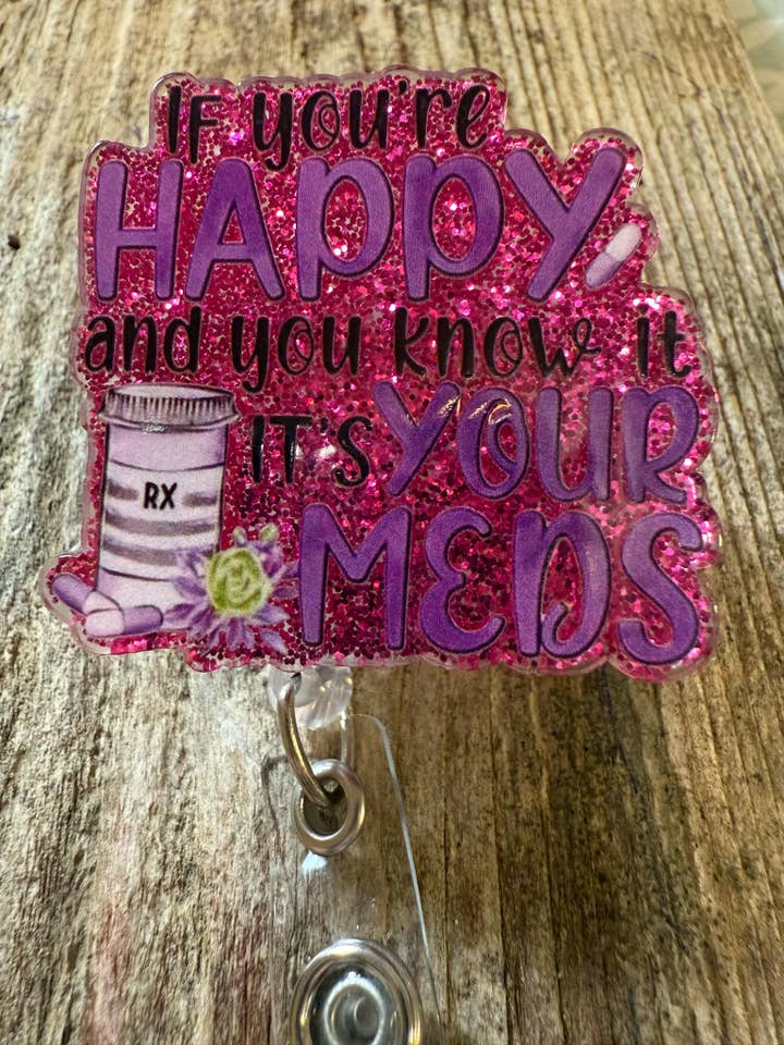 Ausweishalter Glückliche Medikamente für den Großhandel von The Wild Poppy