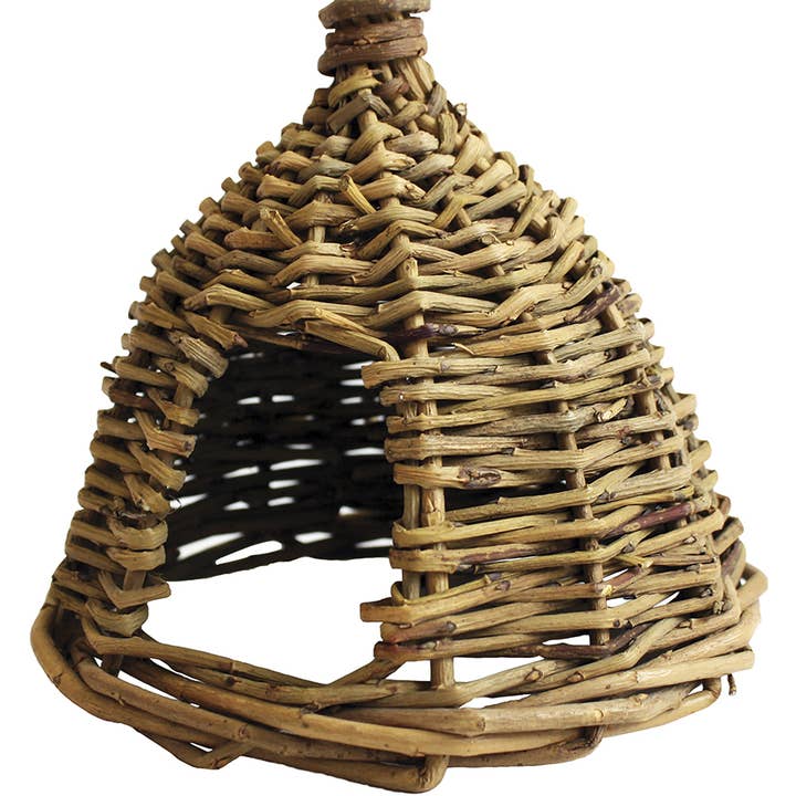 Happy Pet Products Ltd – Brinquedo para animais de estimação (excluindo cães/gatos) por atacado – Salgueiro Wigwam Pequeno