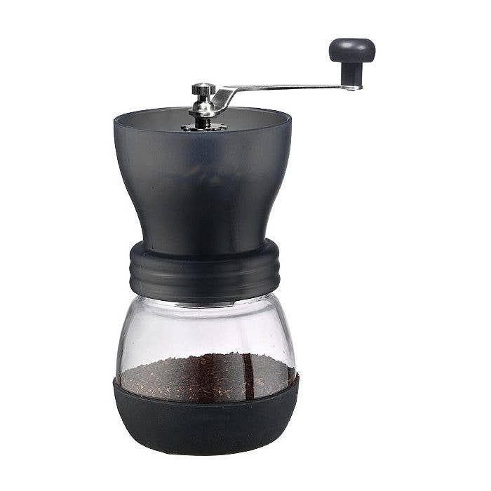 Tiamo Grinder Flat Black+FREE Bag of Coffee for wholesale by Coffeelink