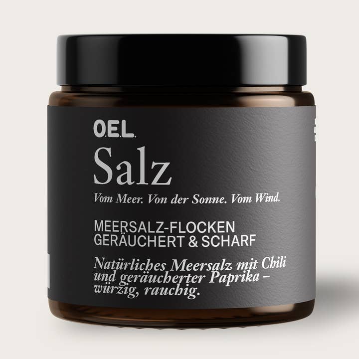 OEL Pyramides de Sel Fumé & Épicé 60 g pour la vente par O.E.L. - Thalassa GmbH & Co. KG