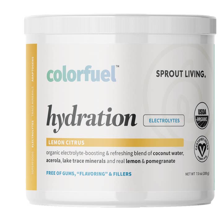 Colorfuel | Hydration & Electrolytes, Lemon Citrus, 200 G for wholesale by Sprout Living