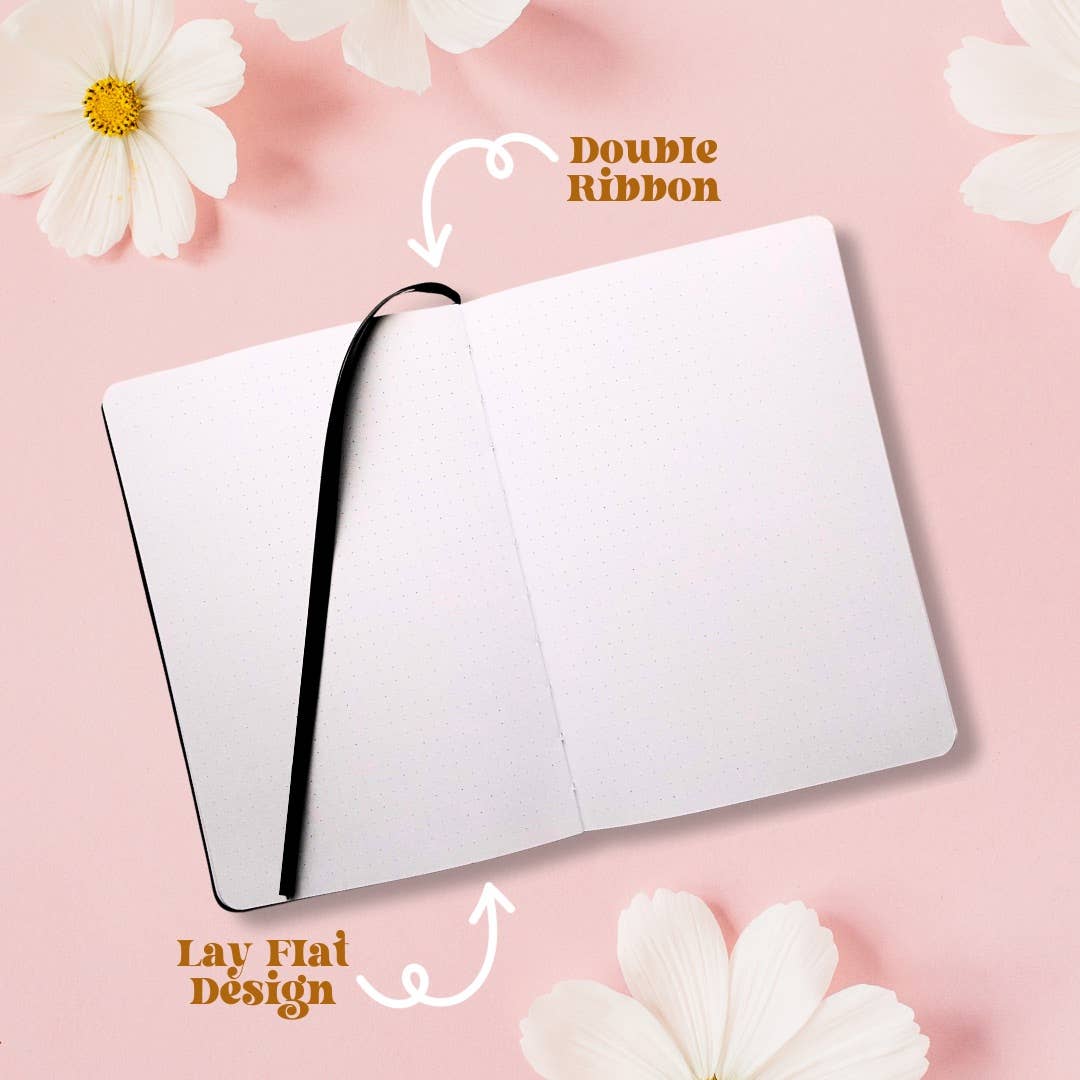 Adaeze and Company LLC - Wholesale Notebook - “Baddie” A5 Dot Grid Notebook4