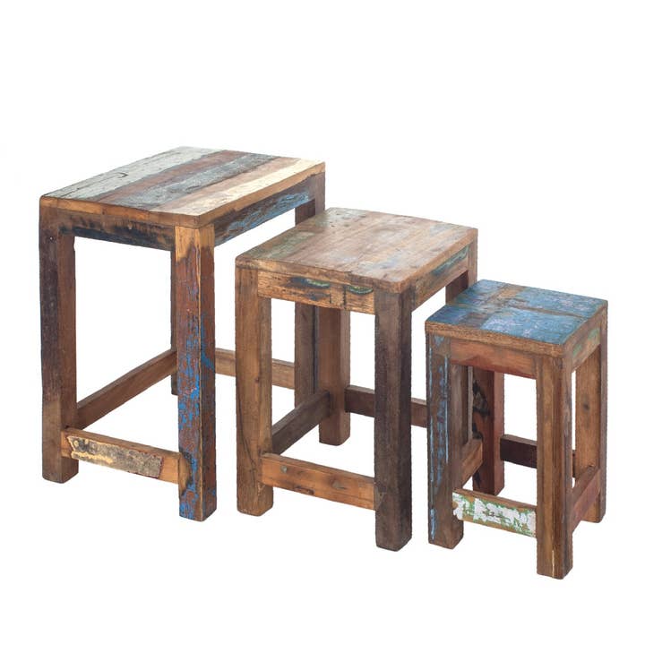 Signes Grimalt - 3 U Stool Set * 1528 for wholesale by Signes Grimalt