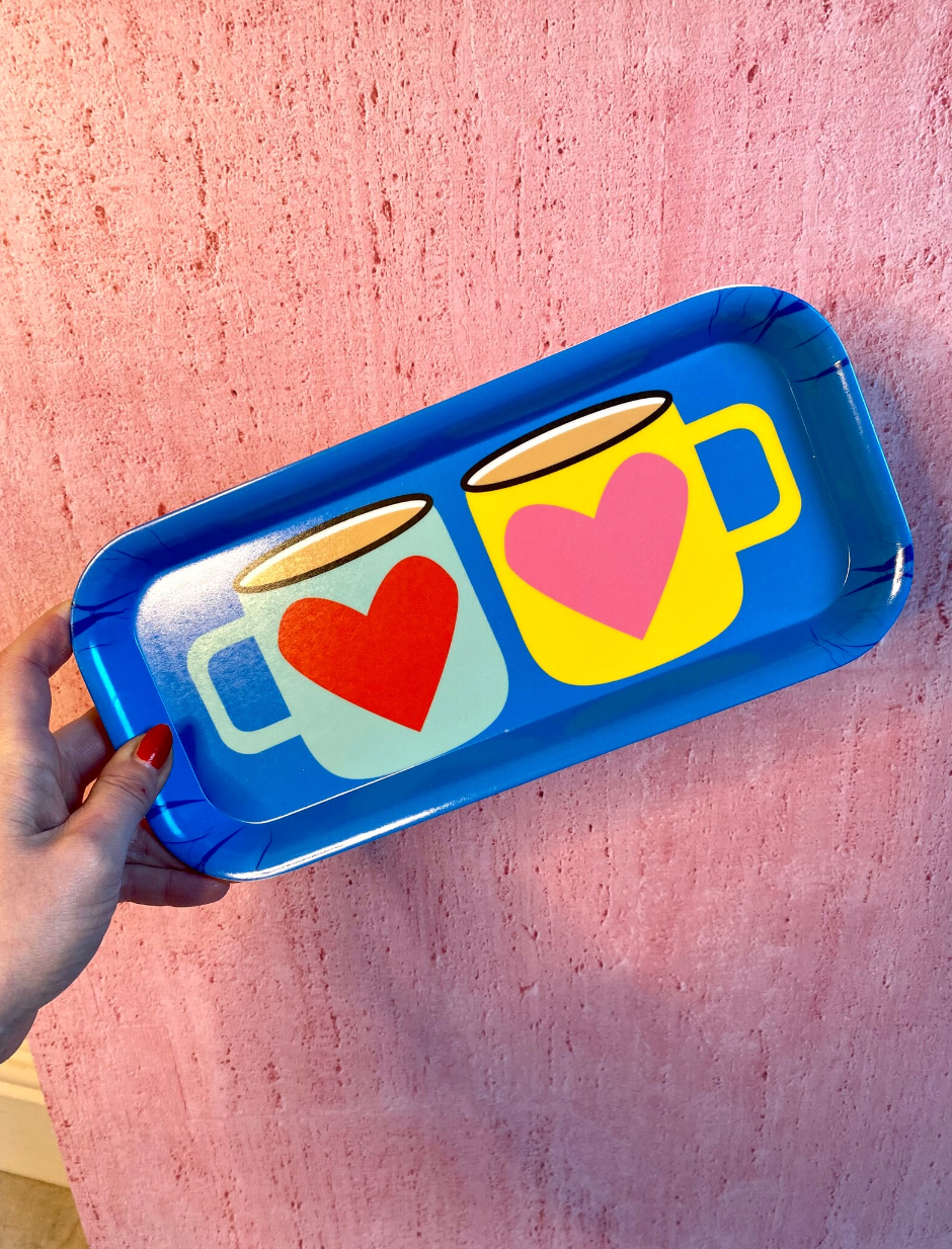 Poppekins - Wholesale Serving Tray - Lovers Melamine Serving Tray0